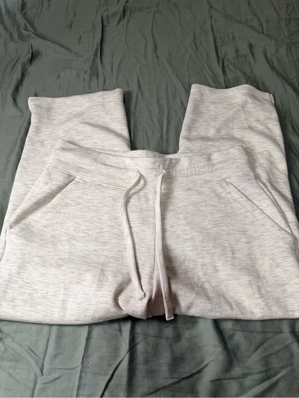 🤍 Heather Gray Capri Sweatpants | Y2K Lounge Athletic Pants 🤍
